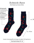 Fancy Socken Midnight Cherry
