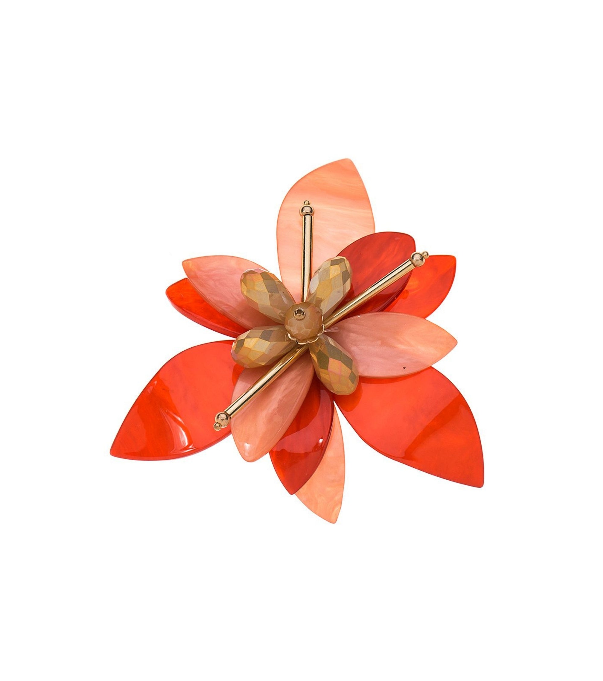 Blumenbrosche Lilie