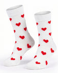 Fancy Socken Rote Herzen