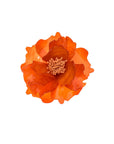 Blumenbrosche Pfingstrose