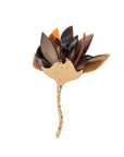 Blumenbrosche Magnolie