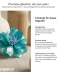 Blumenbrosche Pfingstrose