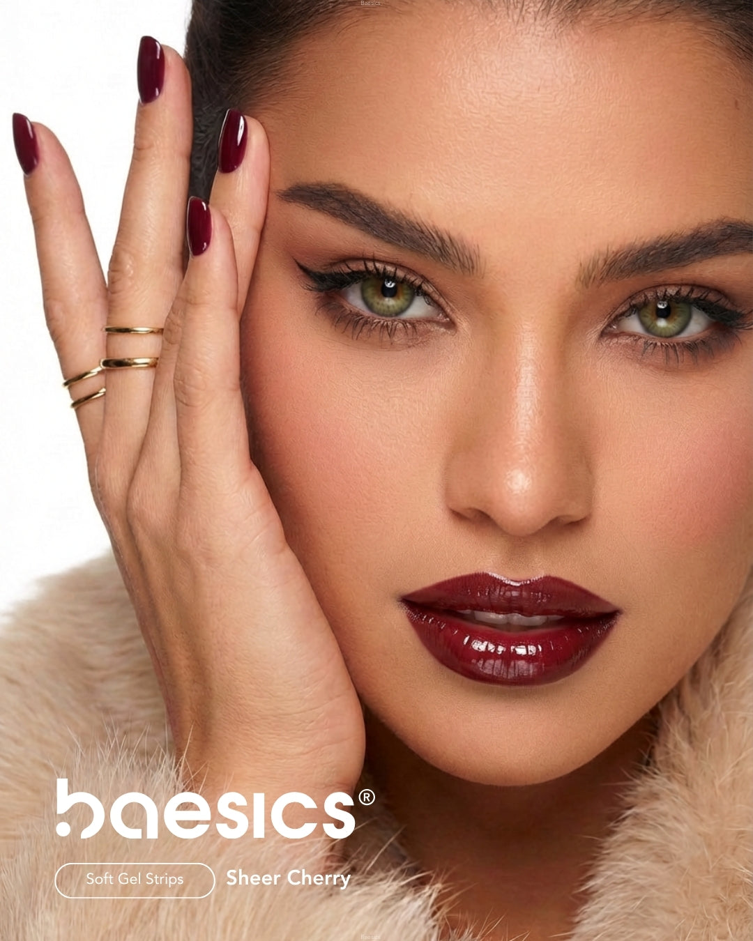 Baesics UV Gelstrips Sheer Cherry