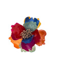Blumenbrosche Pfingstrose