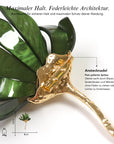 Blumenbrosche Magnolie