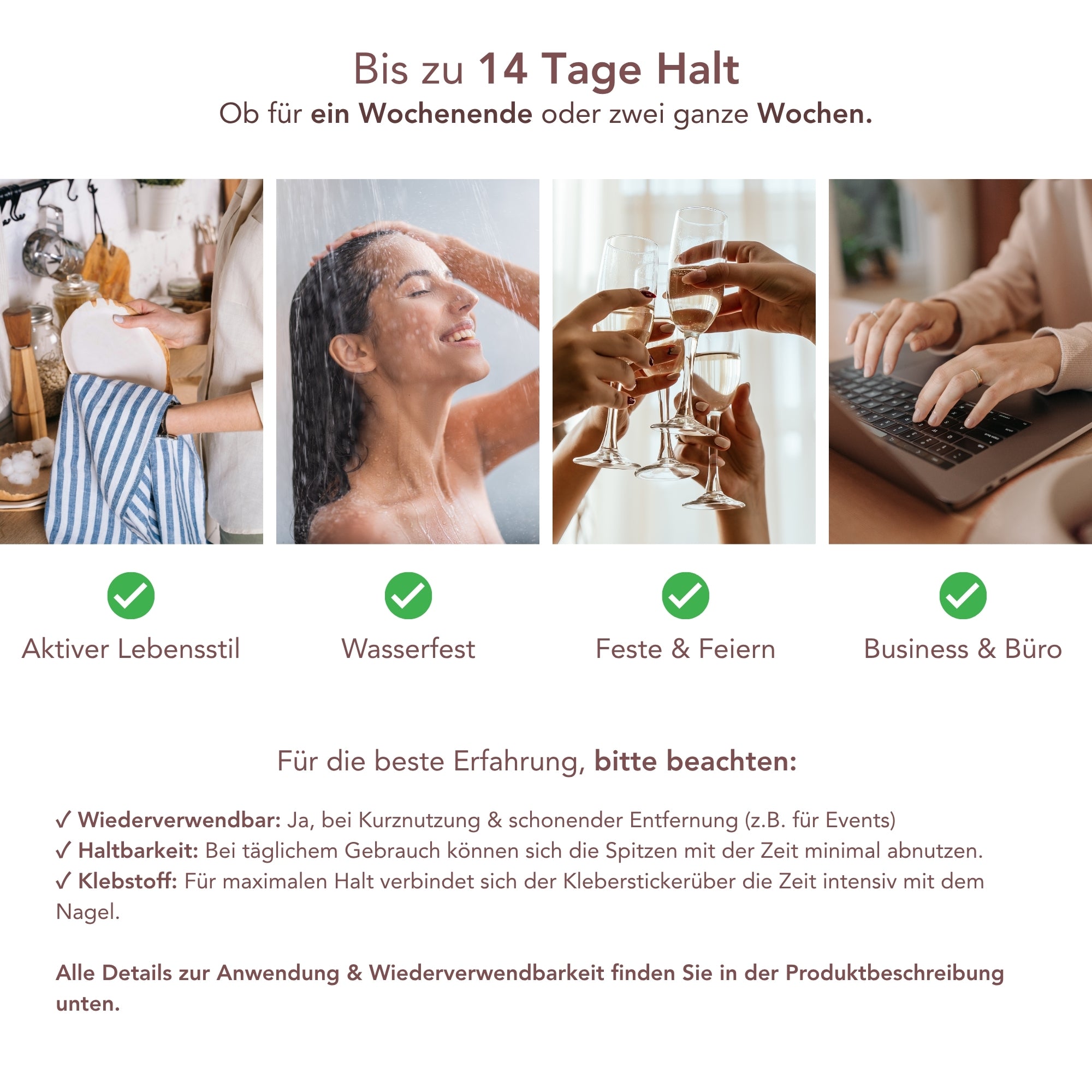 Koralle Square Softgel Press-On Nails