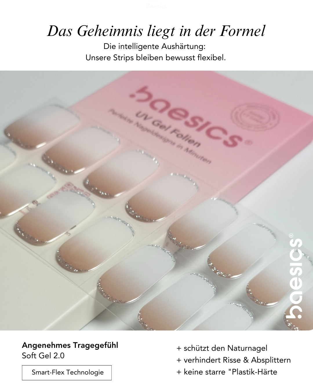 Baesics UV Gelstrips Babyboomer 01