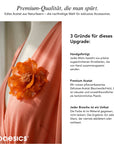 Blumenbrosche Pfingstrose