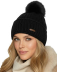 Strickmütze Classic Schwarz
