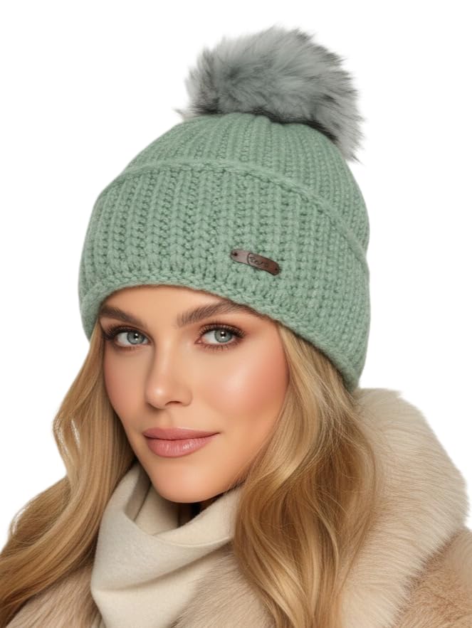 Strickmütze Classic Mint