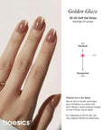 Baesics UV Gelstrips Golden Glaze