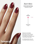 Baesics UV Gelstrips Dark Ruby