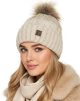Wintermütze Beanie Weiß