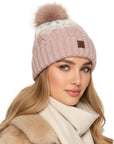 Wintermütze Beanie Rosa