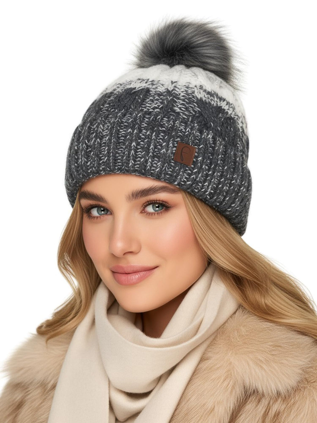 Wintermütze Beanie Schwarz