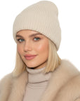 Beanie Angorra Creme