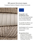 Bommelmütze mit Schirm Detail 6