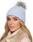 Strickmütze Classic Blau