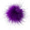 Baesics® Straußenfeder-Brosche & Haarclip in Amethyst