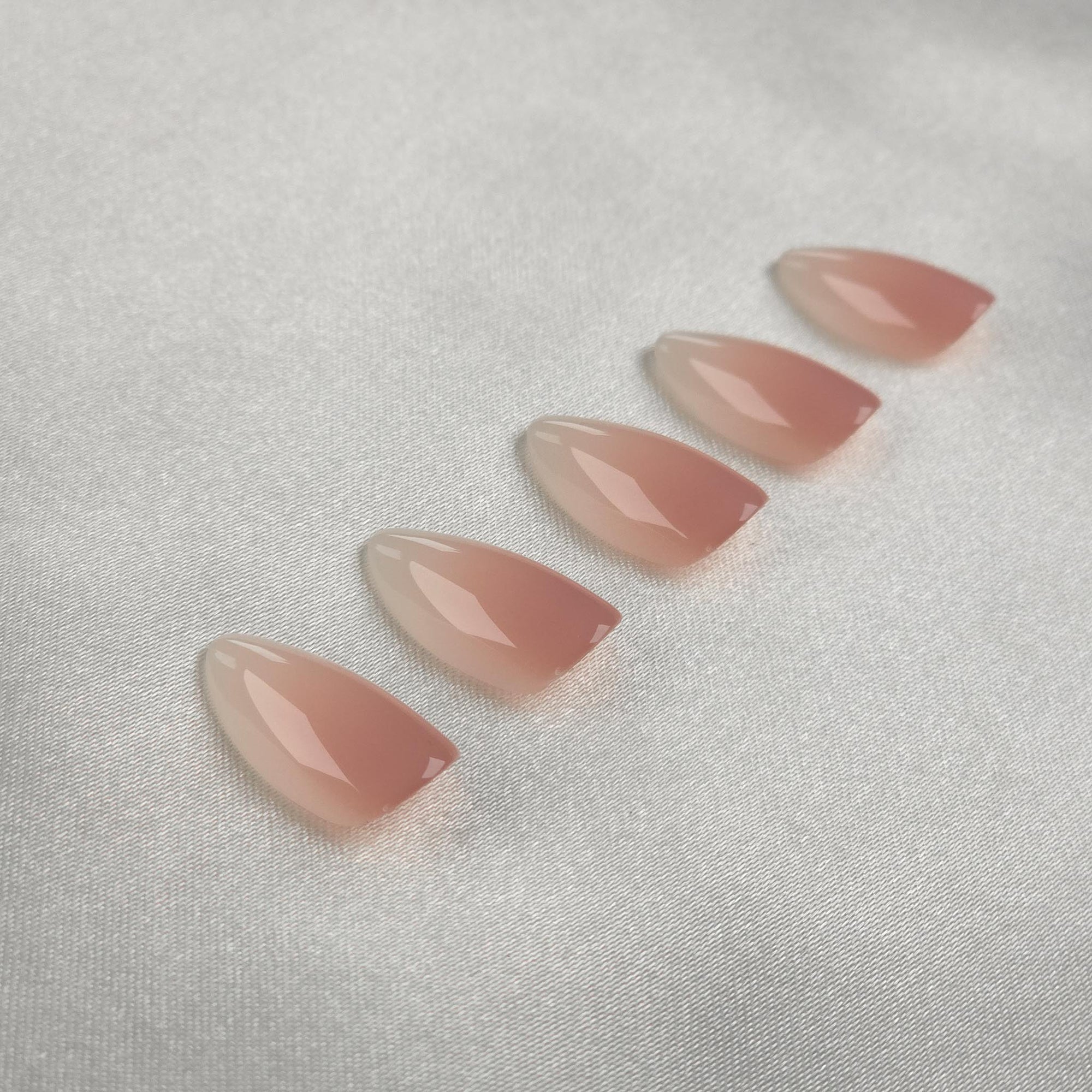 Babyboomer Almond Softgel Press-On Nails