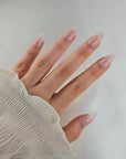 Babyboomer Almond Softgel Press-On Nails