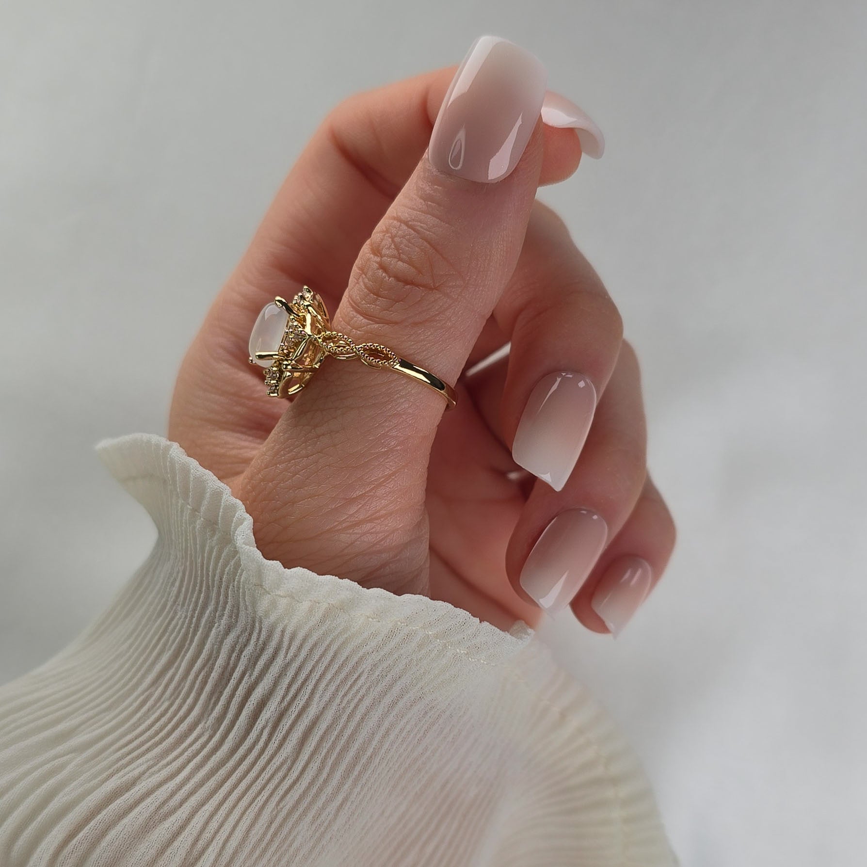 Babyboomer Square Softgel Press-On Nails