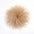 Baesics® Straußenfeder-Brosche & Haarclip in Camel