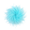 Baesics® Straußenfeder-Brosche & Haarclip in Carribean Blue