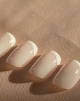 French Classic Square Softgel Press-On Nails