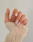 French Classic Square Softgel Press-On Nails