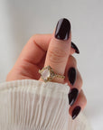 Dunkelrot Oval Softgel Press-On Nails
