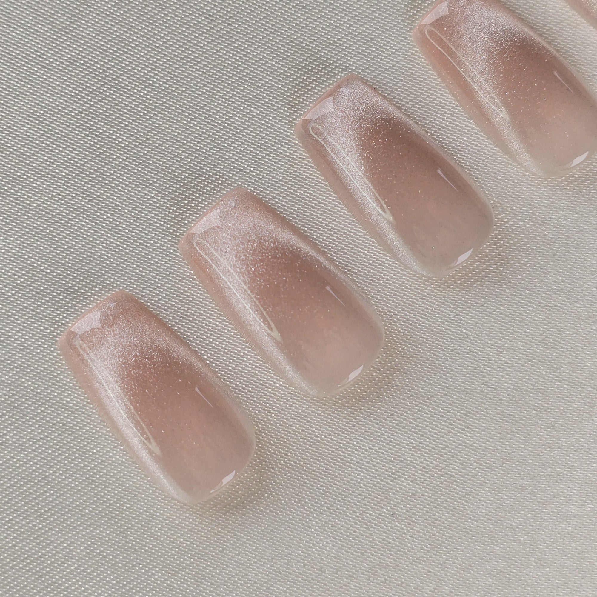 Ballerina Cat Eye Softgel Press-On Nails