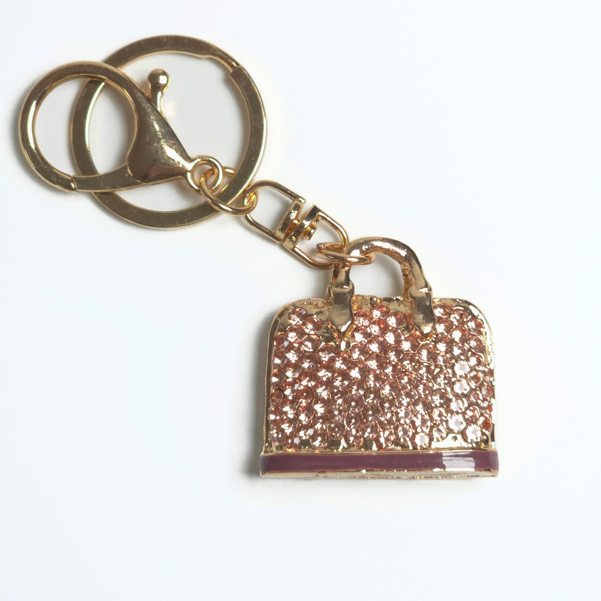 Handtaschen Anhänger "Diamond Purse" | Eleganter Schlüssel- &amp; Taschenanhänger