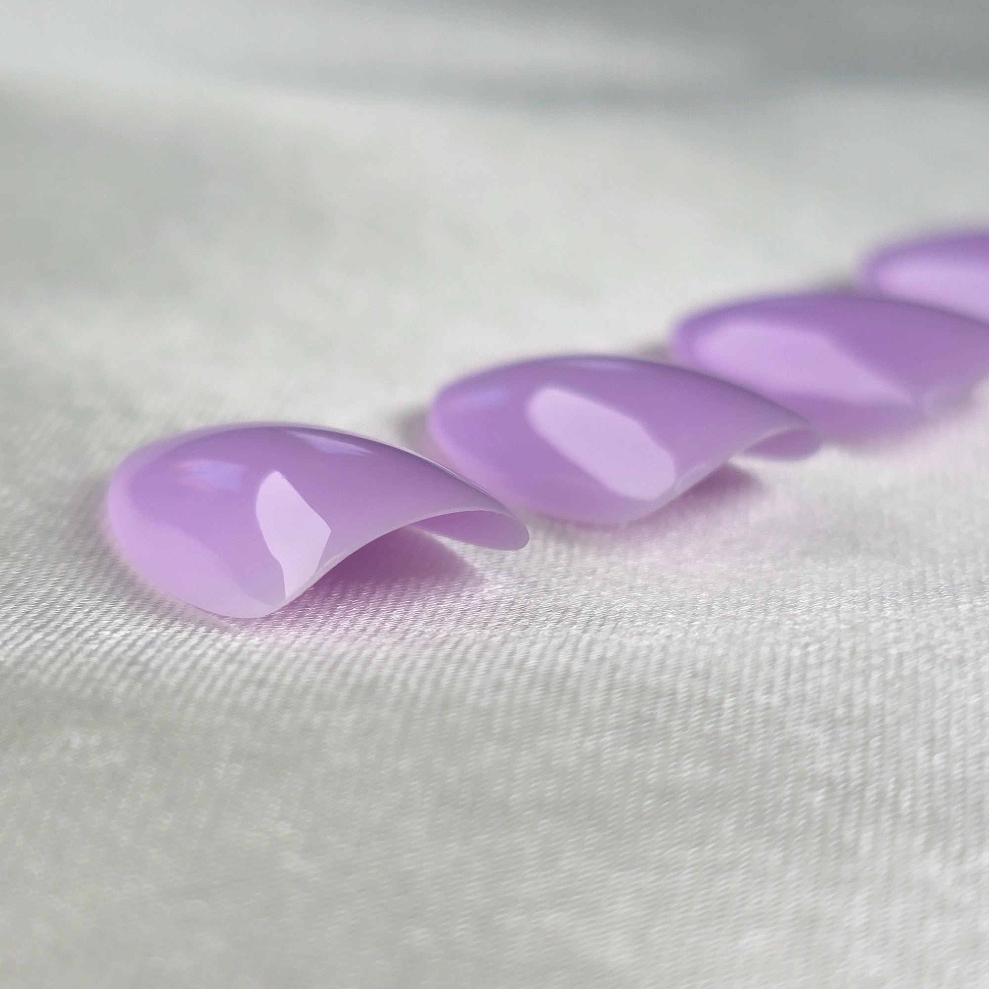 Lavendel Oval Softgel Press-On Nails