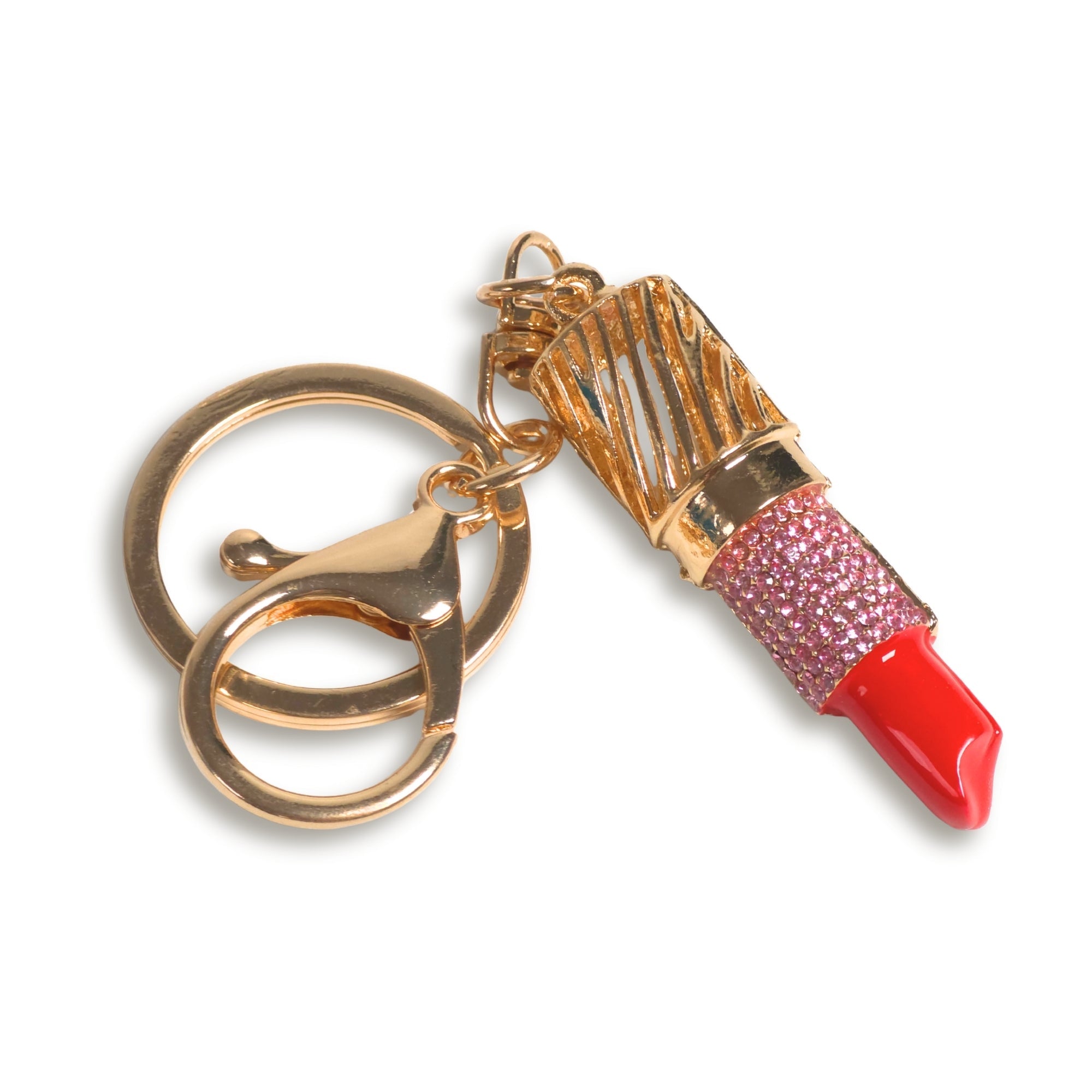 Lippenstift Anhänger "Glam Stick" | Eleganter Schlüssel- &amp; Taschenanhänger