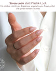 Mondgold Almond Softgel Press-On Nails