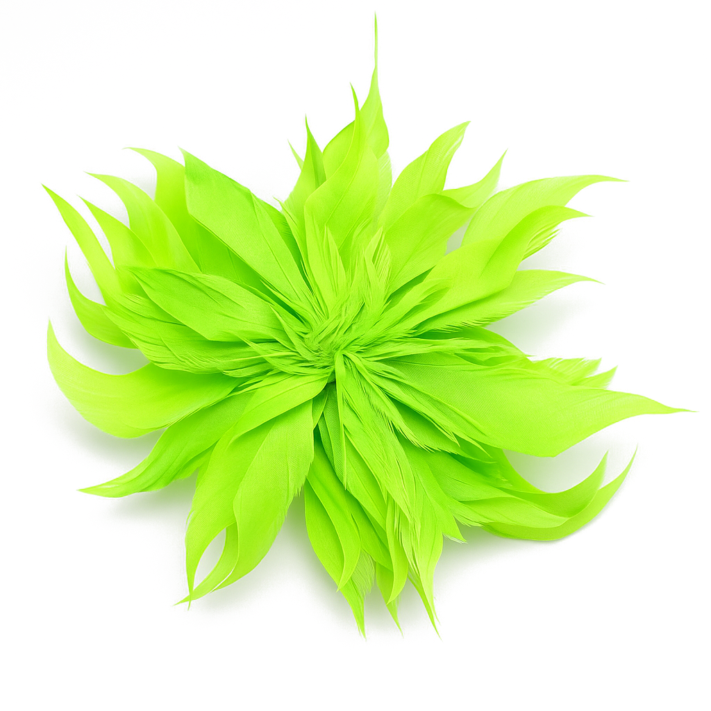 Elegante Hahnenfeder-Brosche &amp; Haarclip – Vielseitiges Boho-Accessoire für Kleidung, Frisuren &amp; Tanzauftritte