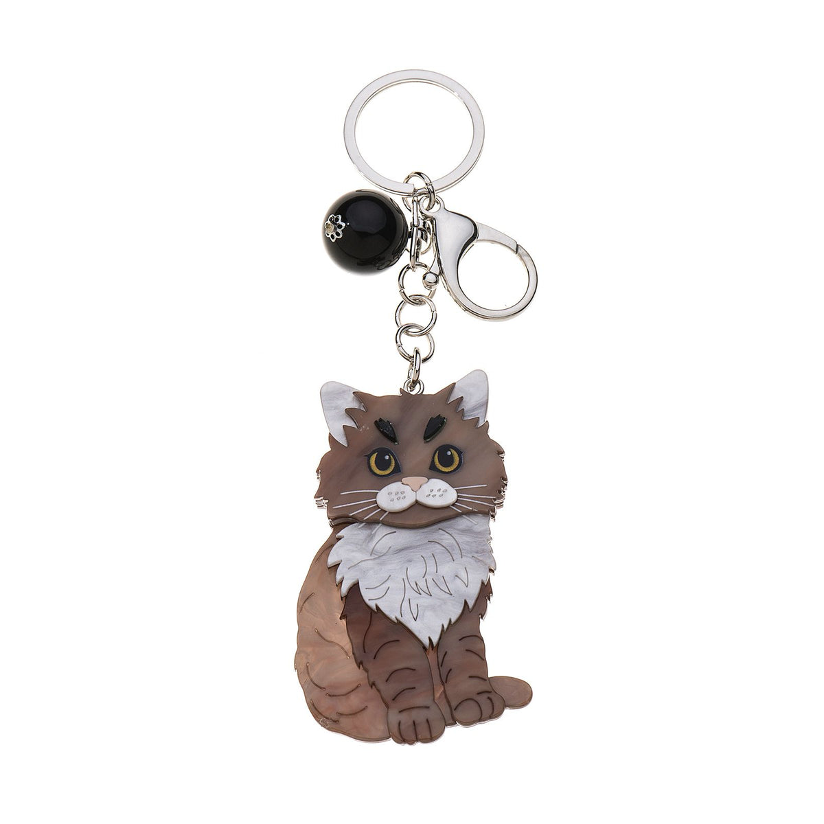 Schlüsselanhänger 3D Perserkatze