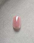 Rose Glazed Square Softgel Press-On Nails
