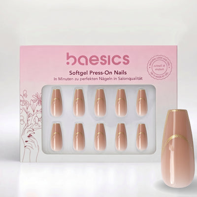 Primadonna Coffin Softgel Press-On Nails