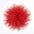 Baesics® Straußenfeder-Brosche & Haarclip in Rot