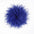 Baesics® Straußenfeder-Brosche & Haarclip in Royalblau