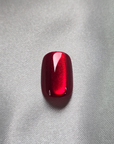 Rubin Cat Eye Square Softgel Press-On Nails