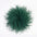 Baesics® Straußenfeder-Brosche & Haarclip in Smaragd