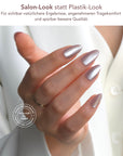 Viola Cat Eye Almond Softgel Press-On Nails