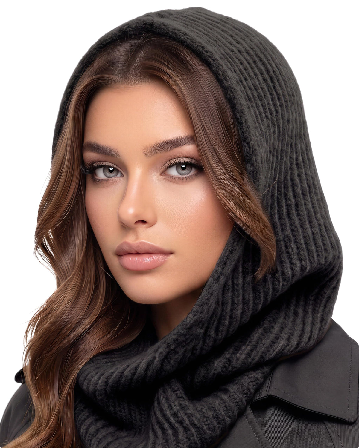 Baesics® Balaclava Kapuzenschal Schwarz