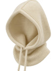 Baesics® Balaclava Kapuzenschal mit Wolle Damen & Herren Creme