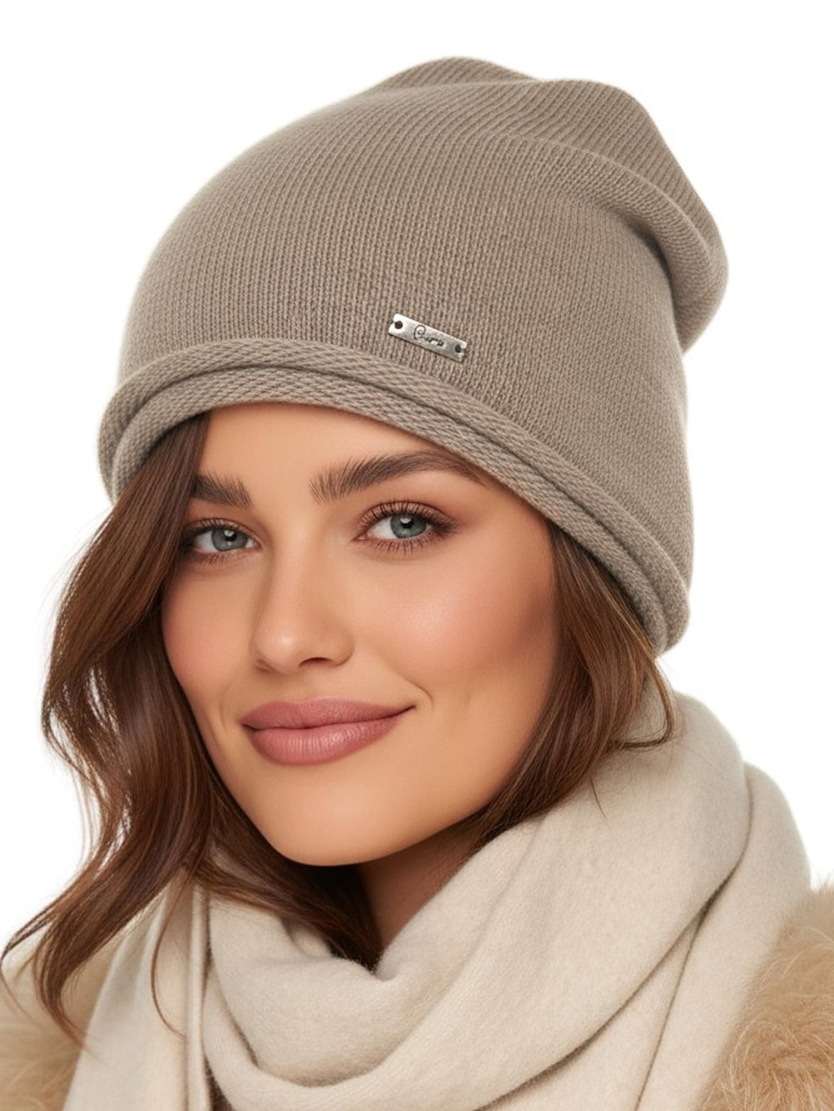 Baesics® Beanie Herren Creme