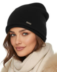 Baesics® Beanie Herren Schwarz
