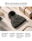 Baesics® Bommelmütze Leopard Verlauf